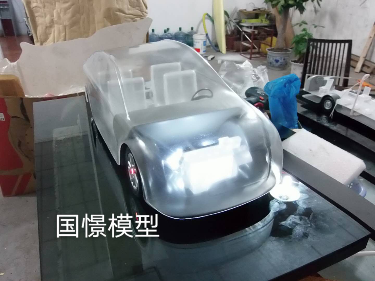 焦作透明车模型